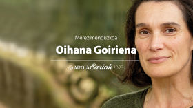 Merezimenduzko Argia Saria: Oihana Goiriena by ARGIA.eus
